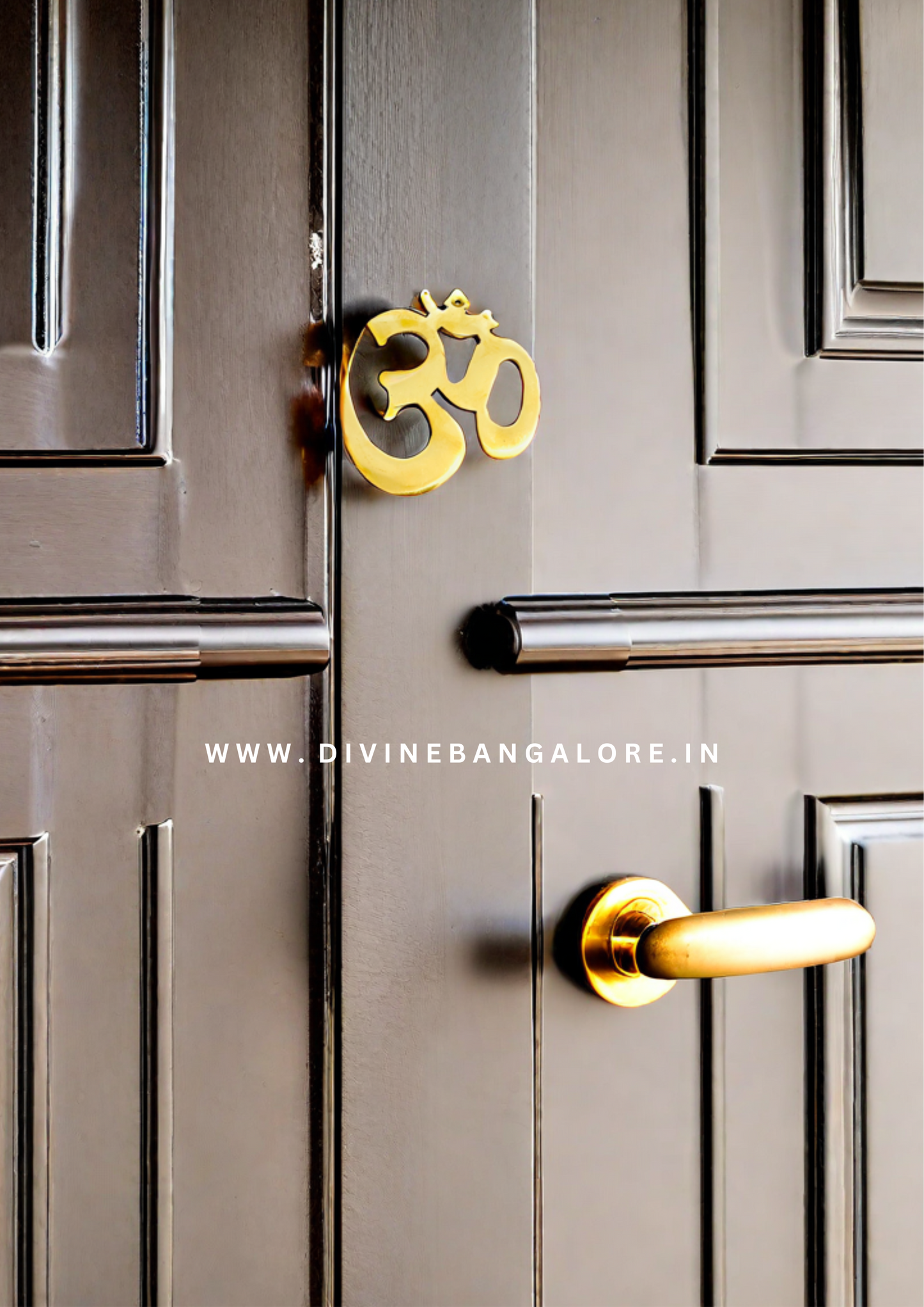 Brass Om Wall/Door Hanging