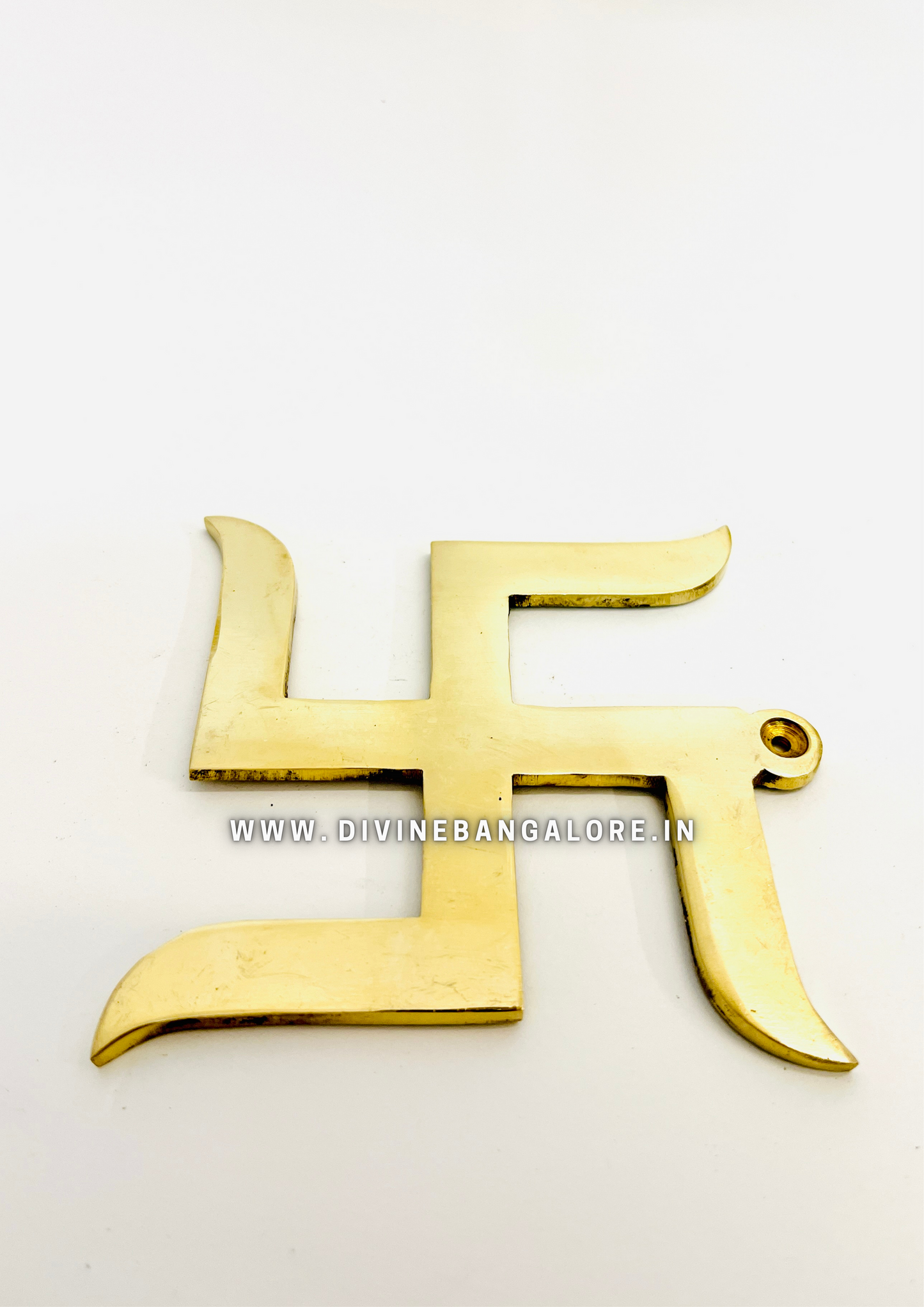 Brass Swastik Wall/Door Hanging