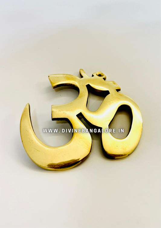 Brass Om Wall/Door Hanging
