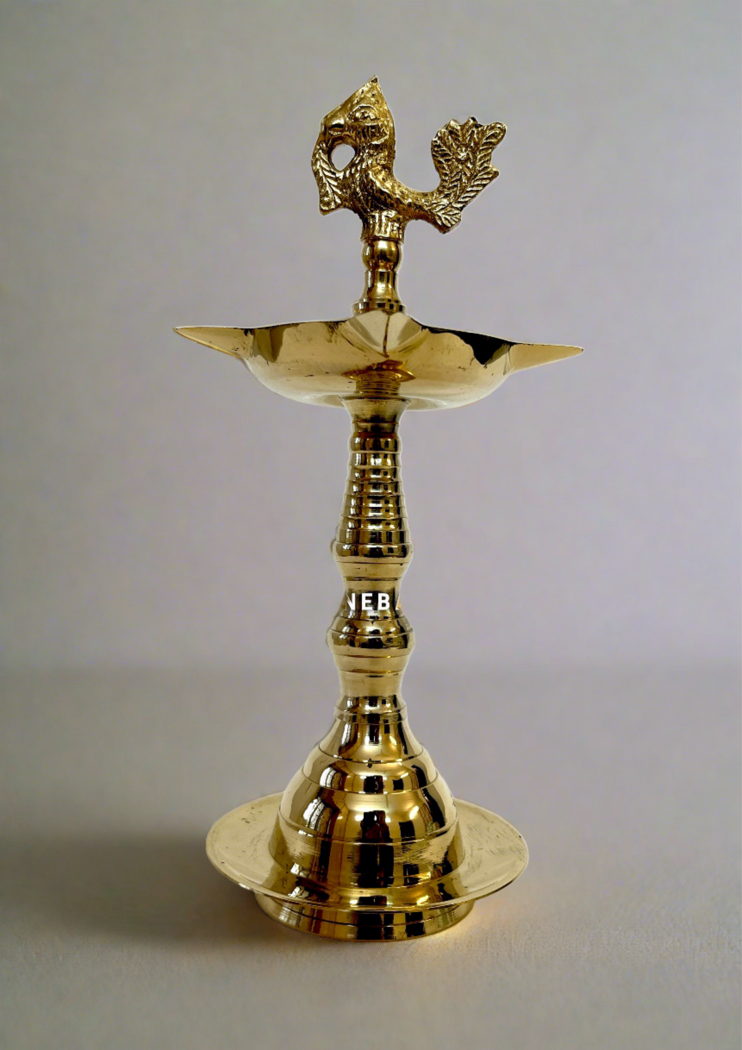 Brass Panchmukkhi Peacock Deepam