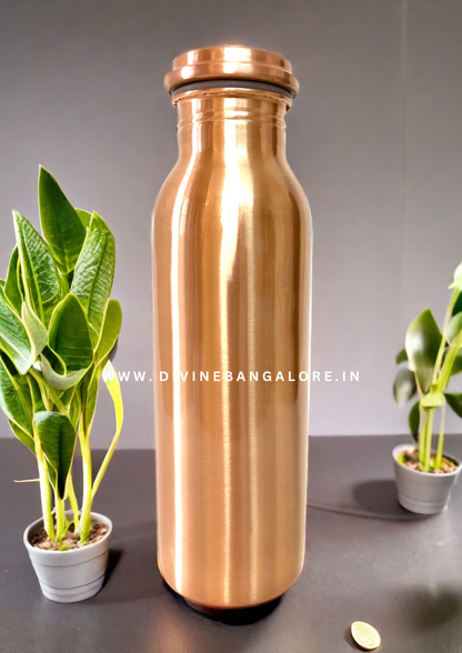 100% Pure Copper Water Bottle