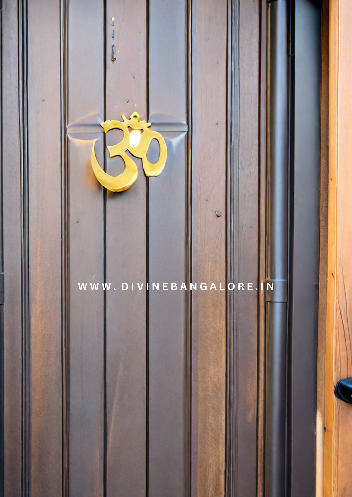 Brass Om Wall/Door Hanging