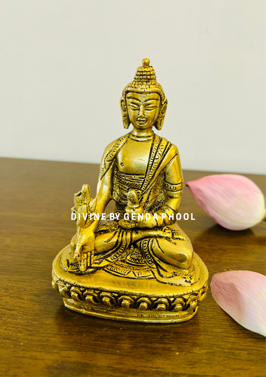 Handcrafted Antique Brass Buddha