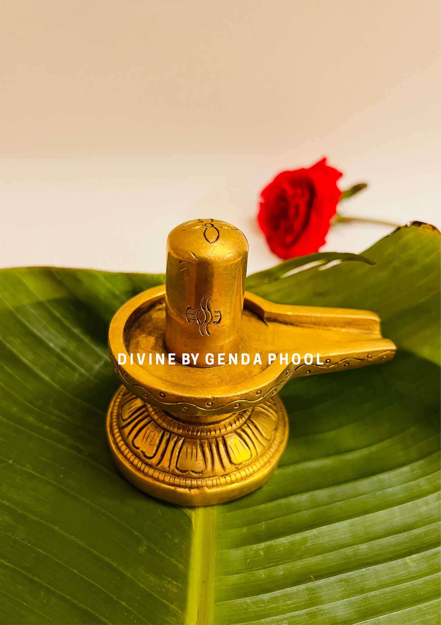 Handcrafted Antique Brass Shivling