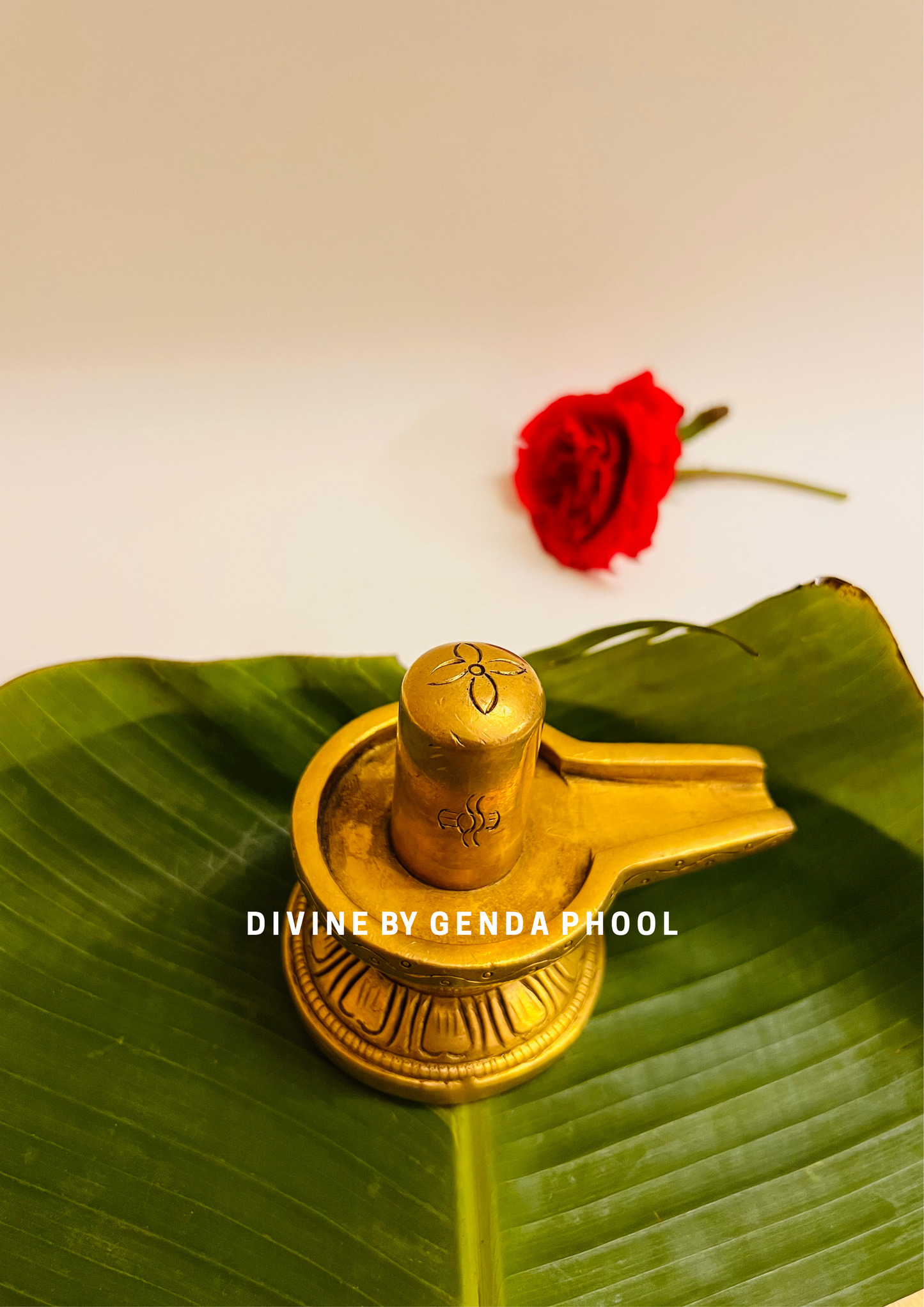 Handcrafted Antique Brass Shivling